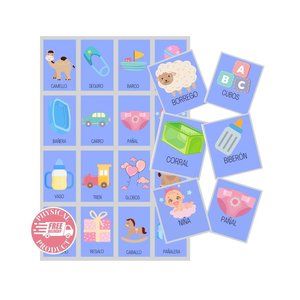 Juegos Para Baby Shower En Español 100 Tableros Loteria Revelacion De Sexo